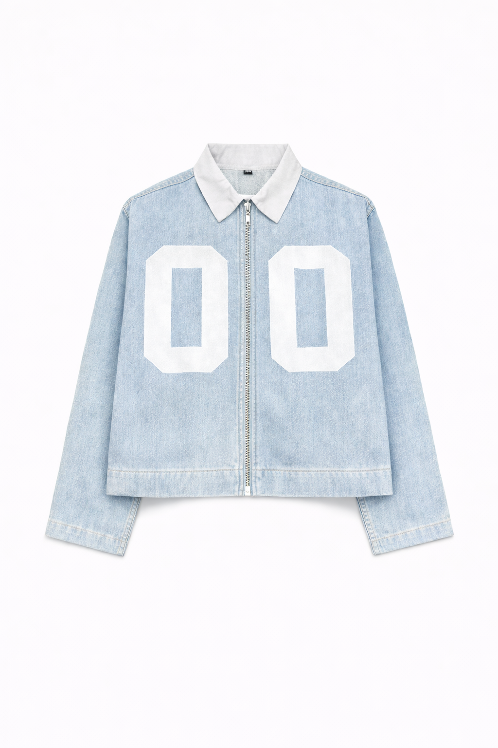 Light Wash Cropped Denim