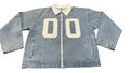 Crop Denim Zip